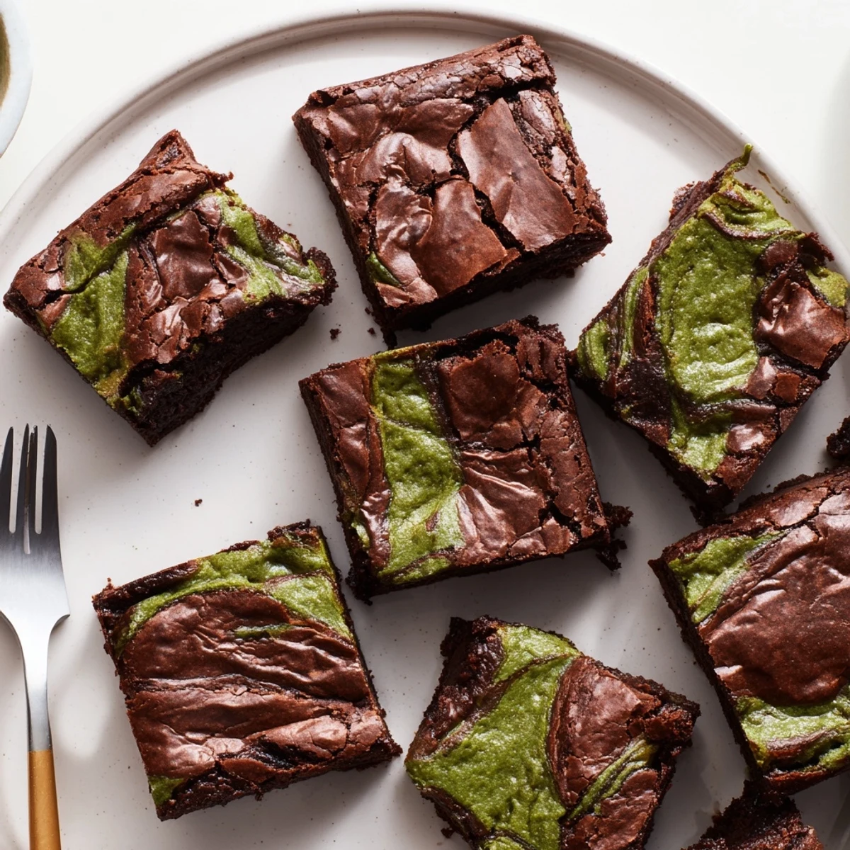 Delicious global dessert mash-ups featuring matcha-miso brownies and chai tiramisu.  