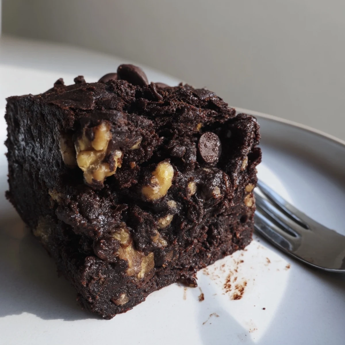 Zero-Waste Brownies Nut Pulp