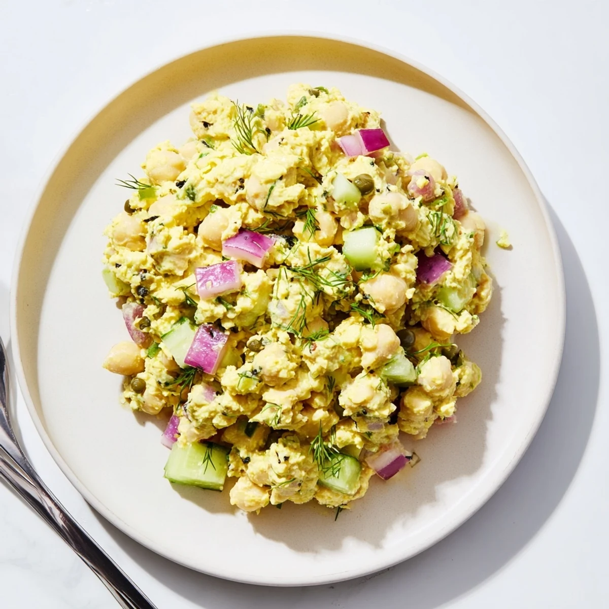 Chickpea Tuna Salad