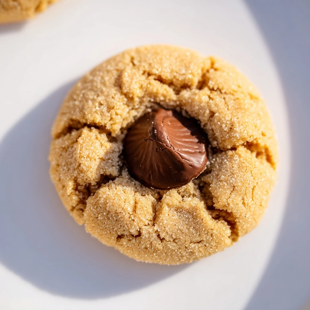 Warm, golden 3-Ingredient Peanut Butter Blossoms cooling on a wire rack, ready to enjoy.