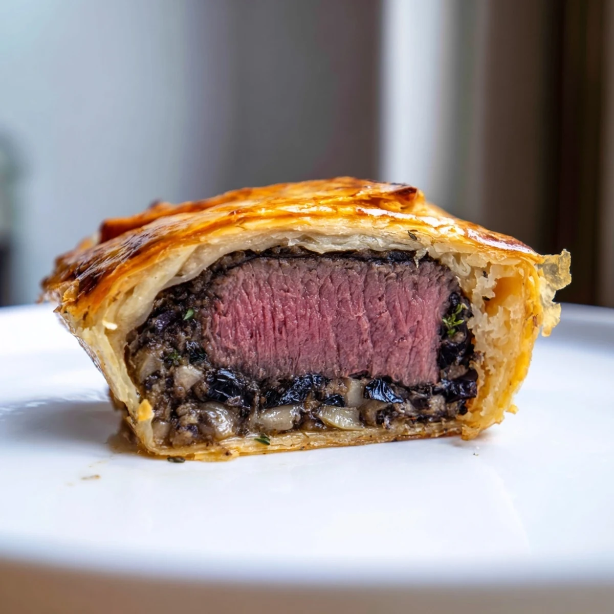 Imagine the savory aroma of these festive Simplified Christmas Beef Wellington Bites, ready to enjoy with a holiday meal.