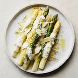 Silver Birch white asparagus dish