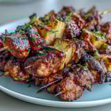 Grilled Pineapple Chicken Skewers