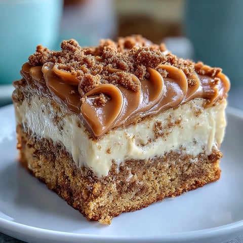 Freshly baked Decadent Baked Biscoff Cake with Creamy Lotus Frosting on a cooling rack, featuring a golden sponge swirled with crunchy cookie pieces.