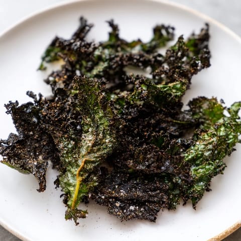 Baked Kale Chips Snack