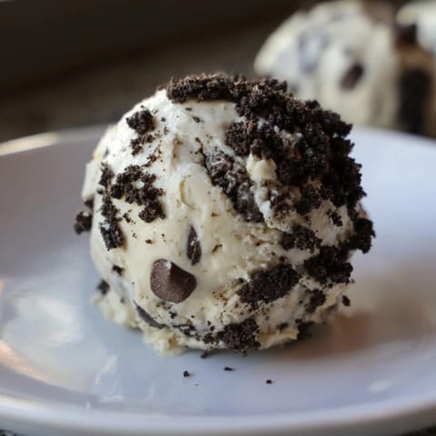 Enjoy the smooth, rich taste of these protein-packed Oreo cream cheese balls, perfect anytime.