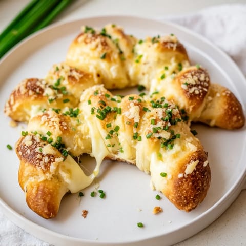 Warm, flaky Savory Rolls: Crescent Roll Baked Cheese Bites boast melted cheese filling and savory herbs.