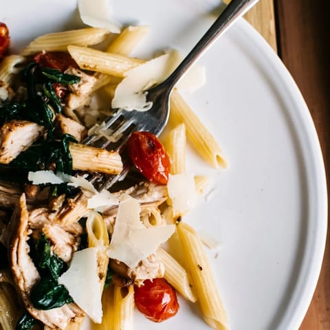 Balsamic Glazed Chicken Pasta