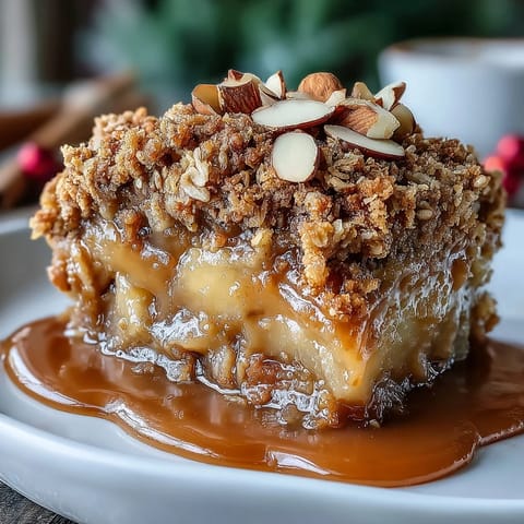 Cardamom Spiced Apple Crisp