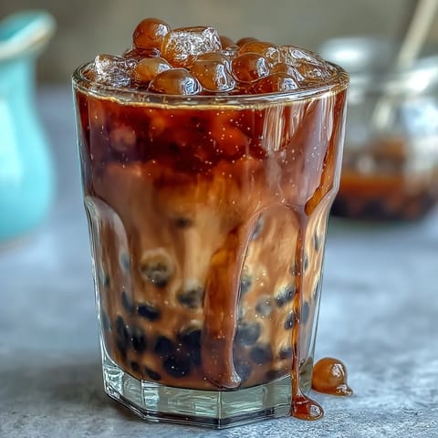Brown Sugar Boba Milk Tea