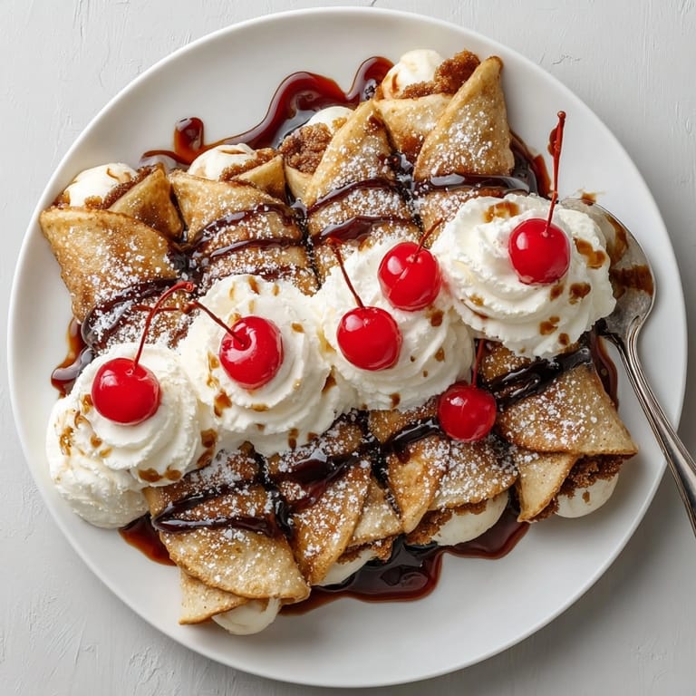 Homemade Rebel Root Beer Float Dessert Wraps: sweet tortillas wrapped around ice cream and cherries.