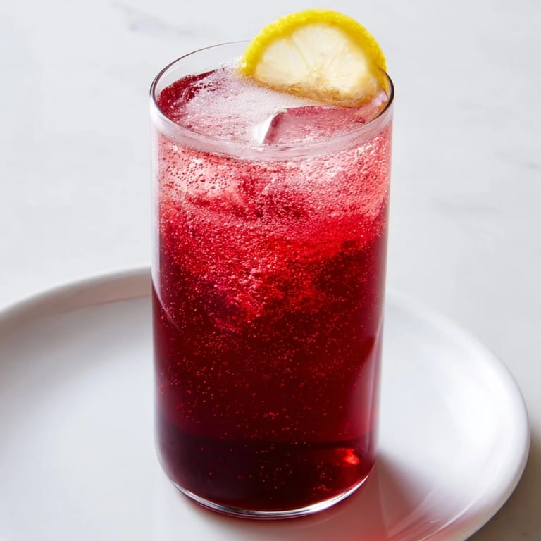 Refreshing tart cherry juice in a Sleepy Girl Mocktail swirling subtly with magnesium, ready to chill.