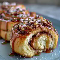Fluffy crescent dough mini rolls filled with bright orange zest sugar, baked golden and drizzled with citrus glaze.